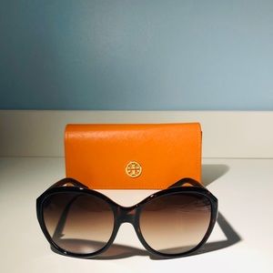 Tory Burch tortoise shell sunglasses